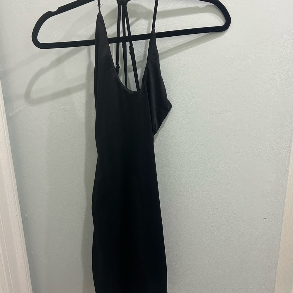 Tigermist black bodycon dress